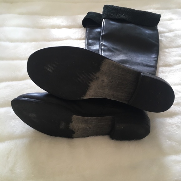 Guess Black Leather OTK Boots - Picture 2 of 12